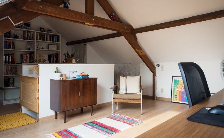 attic storage space